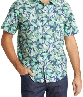 Tommy Bahama Men Bahama Coast Legally Frond Shirt Leaf Green Size 3XL MSRP $128