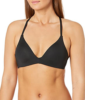 Vince Camuto Molded Bikini Top SIze M Black Swimwear Top