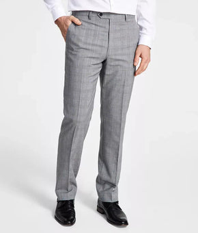 LAUREN RALPH LAUREN Men Classic-Fit SALE Flex Stretch Suit Pants Gray 34x32 $190