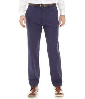 Lauren Ralph Lauren Slim 4-Way Stretch Wicking Pants Navy Blue Size 40X32 $95