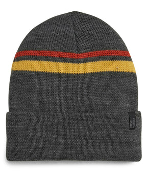 Steve Madden Men's Striped Beanie Gray One Size MSRP $32