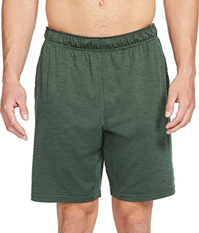 Nike Yoga Men? Hyperdry Shorts in Khaki-Green, Size 4XL