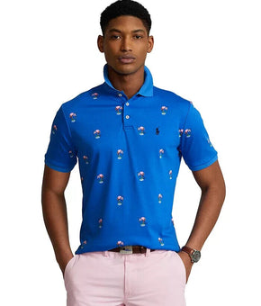 Polo Ralph Lauren Classic Fit Soft Cotton Polo Shirt Blue Size XL MSRP $110