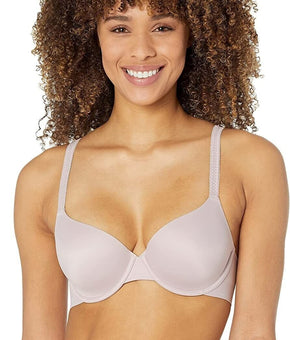 Calvin Klein Liquid Touch Lightly Lined Full Coverage Bra Purple Amnesia 36B