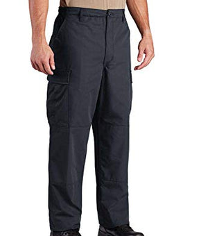 Propper Men's BDU Trouser - Zipper Fly, LAPD Navy Pants, X-Small Regular