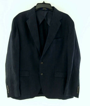 Polo Ralph Lauren Men 2 Button Suit Jacket Dark Navy Size 44R