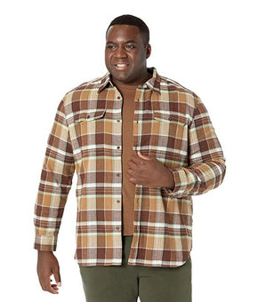 The North Face Men's Arroyo Flannel Button Shirt Brown Size S MSRP $85