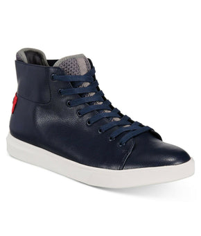 Kingside Men????s William High Top Sneakers Shoes Dark Navy Blue Size 11M