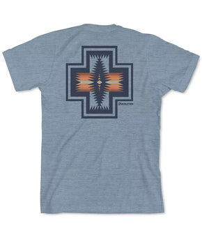 PENDLETON Men's Harding Logo Graphic T-Shirt Blue Size M