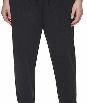 Marc New York Womens Ribbed Midweight Jogger black Size XL