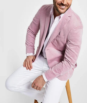 Michael Kors Men's Modern-Fit Solid Sport Coat Pink Size 38S MSRP $295