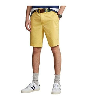 Polo Ralph Lauren Men's 9.5" Stretch Classic-Fit Chino Shorts Yellow Size 35 $80