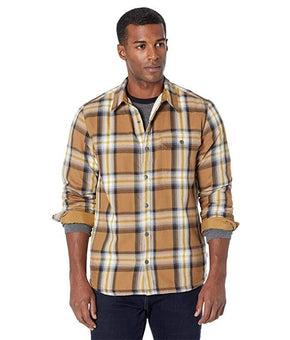 The North Face Campshire Shirt Utility Brown Plaid Men Size XL MSRP $109