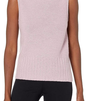 Theory Womens Over Washed Turtleneck Cashmere Vest purple Size P(00-0) MSRP $295
