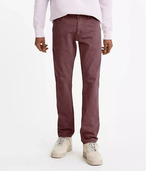 Levi's 511 Slim Fit Men's Jeans Size 28x32 Red Purple MSRP $70
